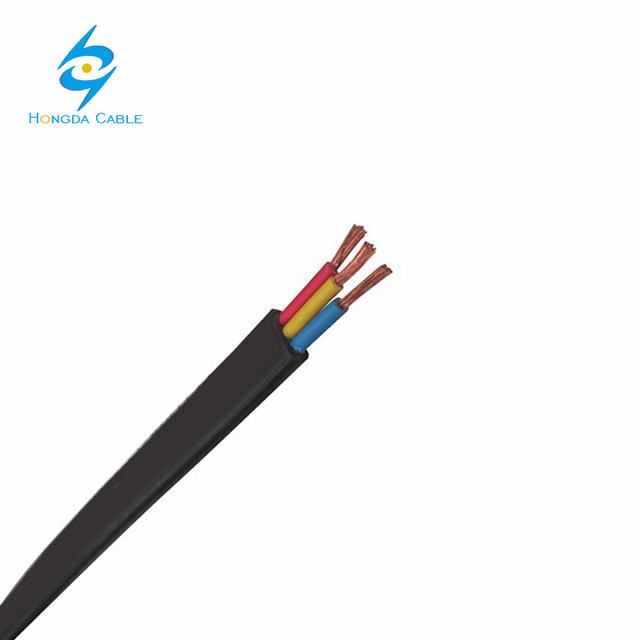 6mm Copper Wire Flexible Flat Cable Elevator Cable