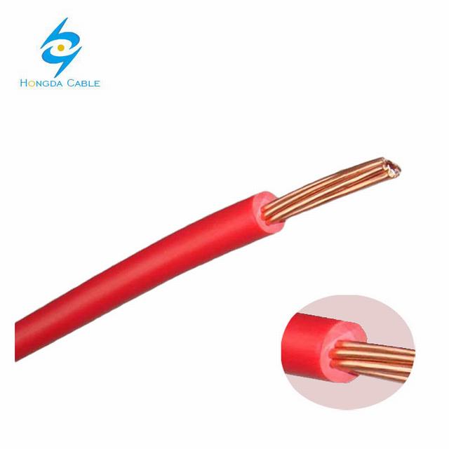  8 AWG Cable trenzado de cobre del cable de cobre Insualted PVC