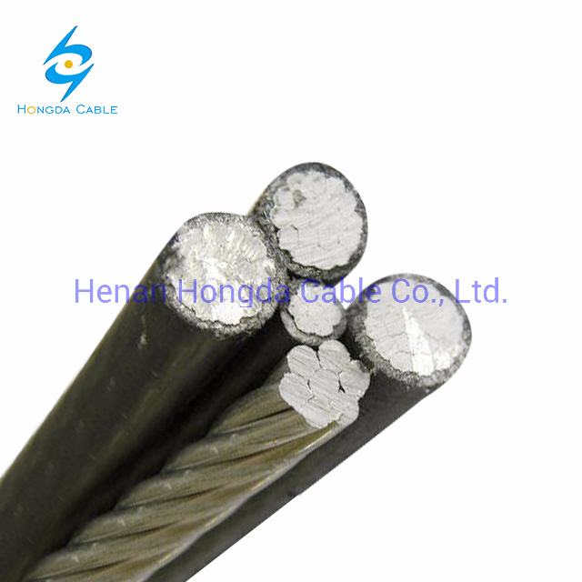 Aluminum Core PVC XLPE Insulated Aerial Twisted Bundle Cable