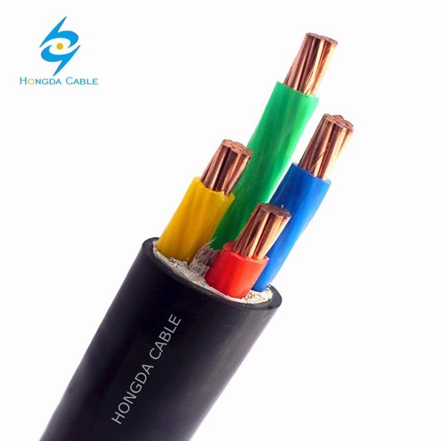  Cable chino Nyy 5x16mm2-J Nyy Nyy-O Cable para el enterramiento directo