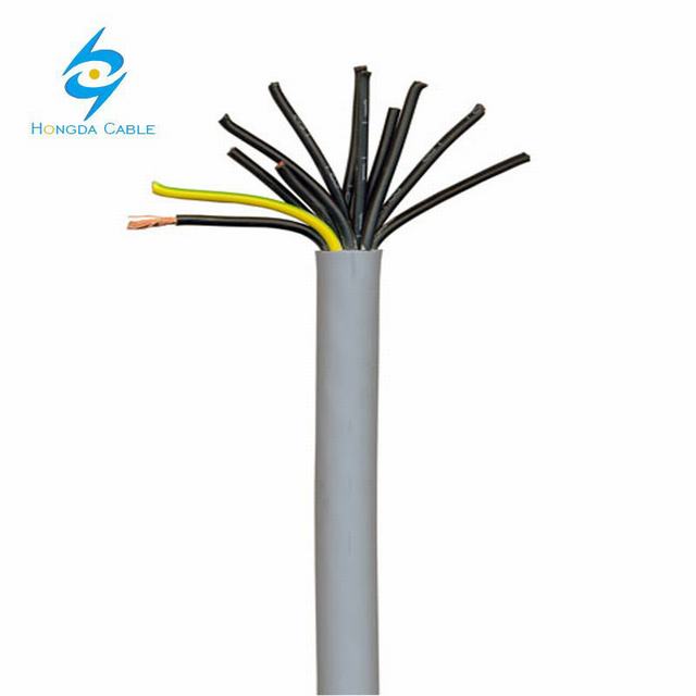  El cable de control Ysly-Jz/-Jb/-Oz/-Ob aislamiento de PVC Revestimiento de PVC flexible Cable de control de cobre