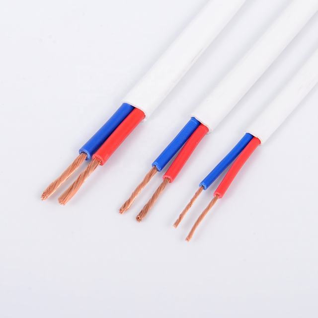 
                                 Conductor de cobre aislados en PVC y de la funda 2*10mm2 cable plano                            