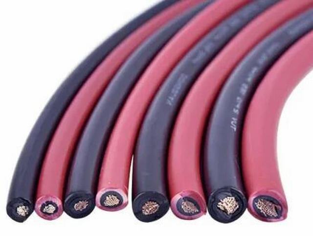 Double Core Solar Cable 2X4sqmm 2X6sqmmred and Black Used for Solar Power Plant Pfg 1169 Passed UL1581 Test AC 600/1000V Solar Cable