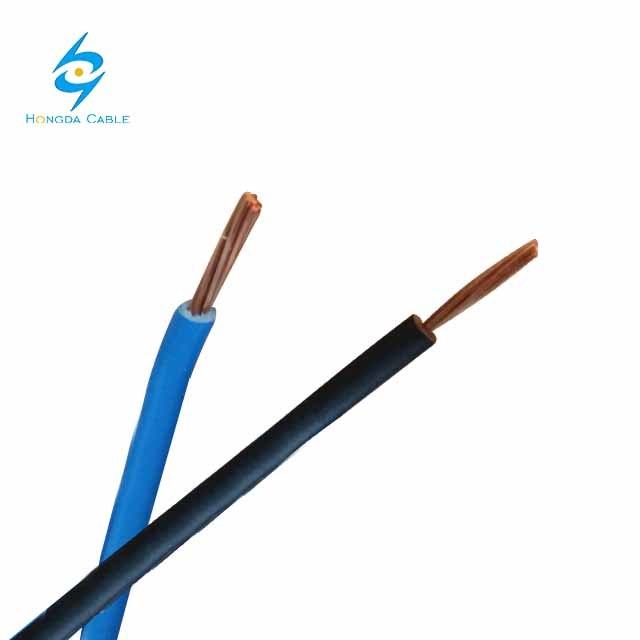 
                                 Buena Quatity núcleo sólido Cooper Cooper Thw Cable Eléctrico Cable de resistencia al fuego de aislamiento de PVC para uso doméstico                            
