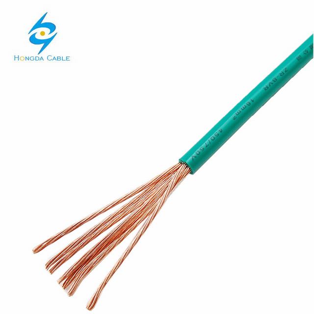 
                                 Cable de conexión a tierra Cable de cobre flexible de 6mm2 de 25mm2 de 150mm cable de PVC                            