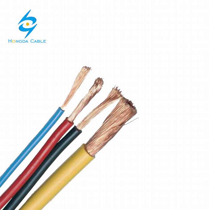 
                                 Одноядерный 1,5 мм 2,5 мм гибкие Купер кабель с изоляцией из ПВХ                            
