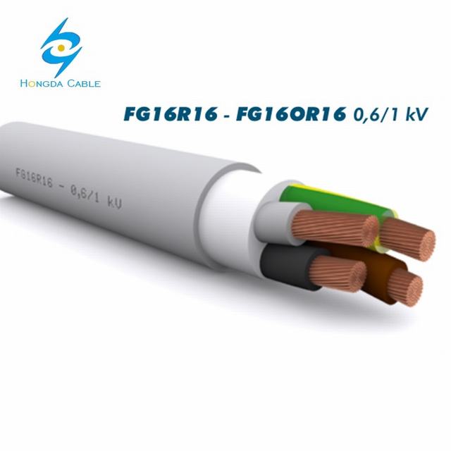 
                                 Cable de cobre LV fg16O16 fg16R16 Cable Flex Cls5                            
