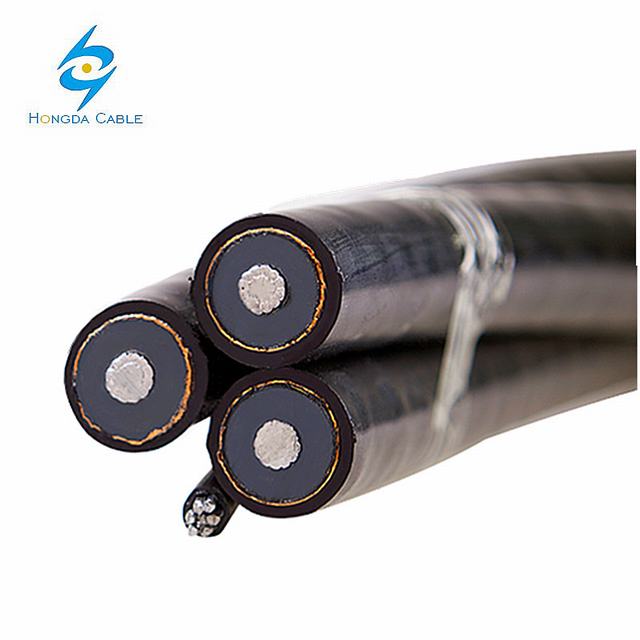 Mv ABC Cable/Aerial Bundled Cable, AAAC Conductor XLPE Outer Sheath 15kv Power Cable