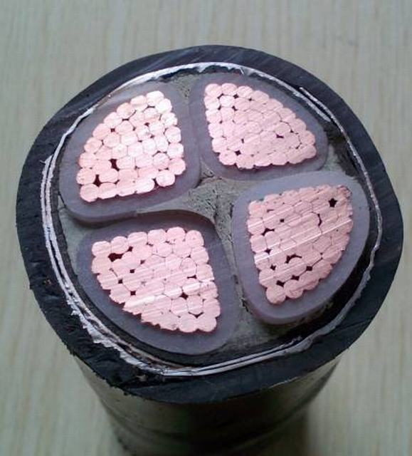 
                                 Nyshy isolés de PVC de base de cuivre sur le fil électrique câble d'alimentation électrique                            