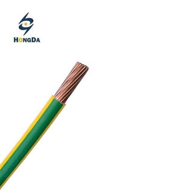  O material de isolamento de PVC e material condutor de cobre de fios e cabos eléctricos 16mm