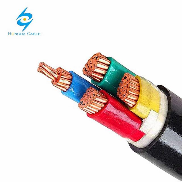 PVC Low Voltage Power Cable 600V Electric Cable Nyy 3*240 + 1*120 mm2