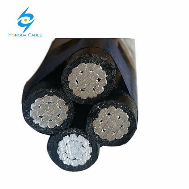 Price List of 3 Phase Wire 4 Core 95mm Aerial ABC Cable Malaysia 0.6/1kv