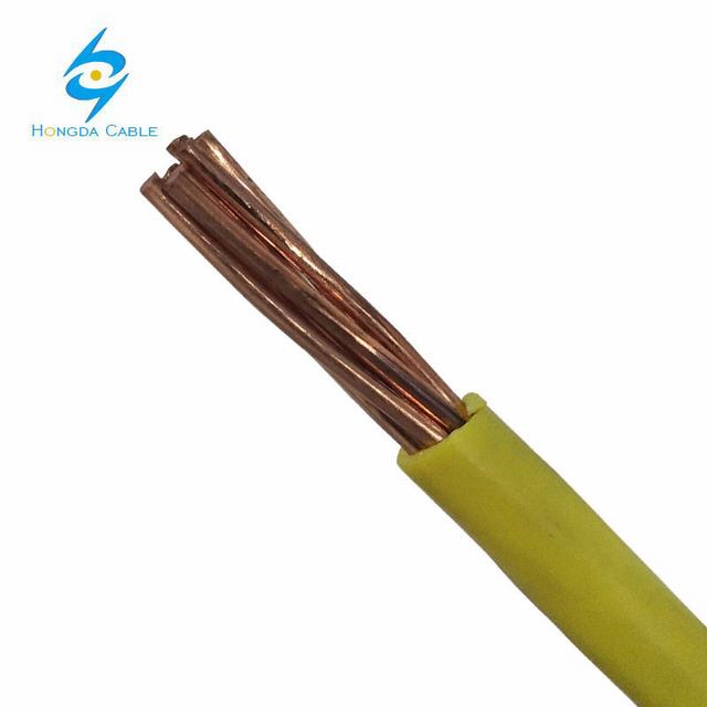 Single Copper or CCA Conductor PVC Insulated (BV/H07V-U) Electric Wire