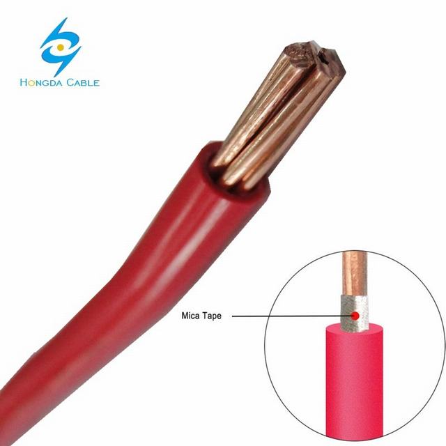  Conductor de cobre de núcleo único cable resistente al fuego de la cinta de mica