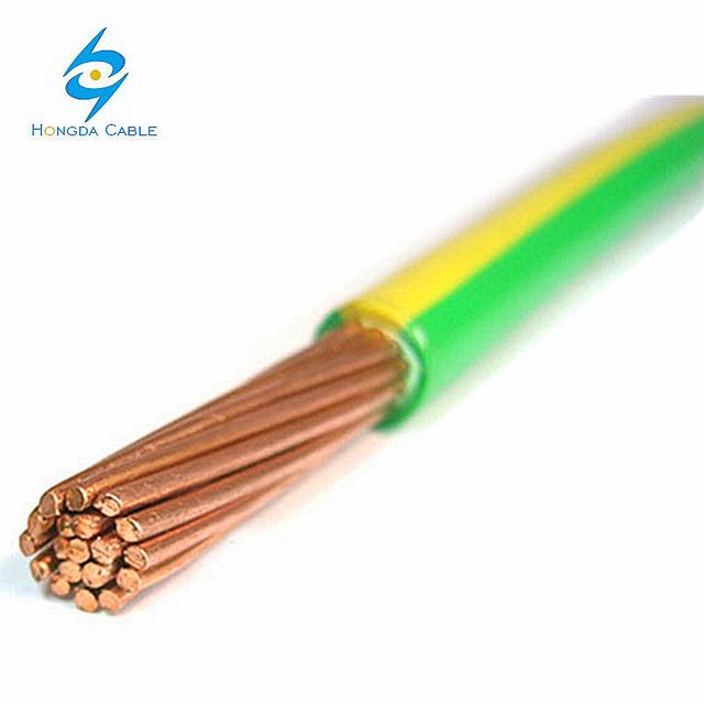  Elektrisches Erdung-Kabel des gelbes Grün-angeschwemmtes Kupfer-70mm2