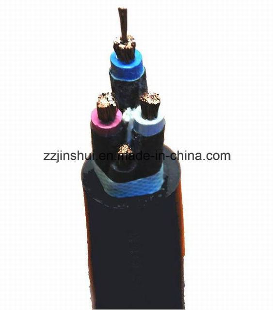  0.6/ 1kv Cu/XLPE/ swa/ câble d'alimentation en PVC avec la norme CEI