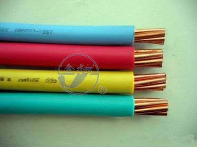  1.5mm 2.5mm 4mm 6mm Electric Copper Conductor PVC Coated Wire für House Wiring Cabl