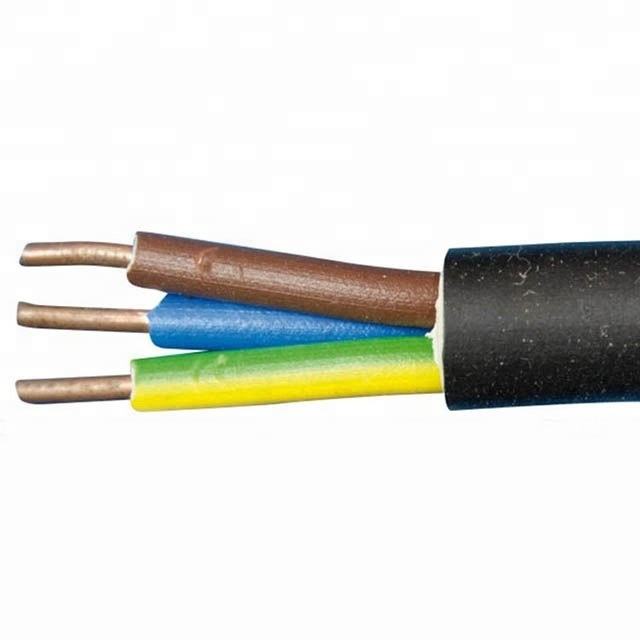  1кв XLPE ПВХ 3X2.5mm медного кабеля питания