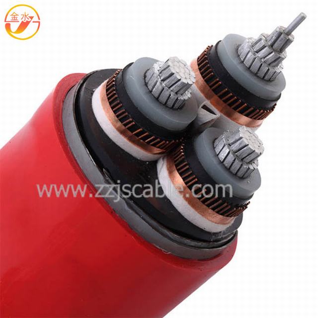 35kv Copper (Aluminum) Conductor XLPE Insulated PVC Sheathed Power Cable