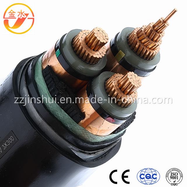 3kv Three-Core XLPE Insulated MDPE Sheath Cable