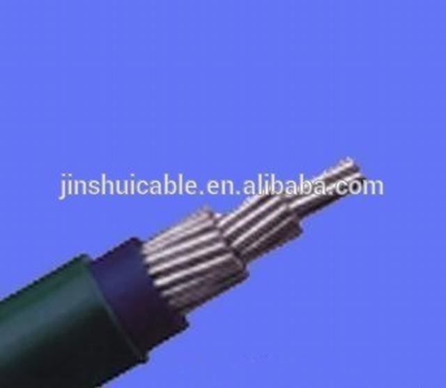  Le matériau conducteur en aluminium et matériau isolant de câble en PVC ABC
