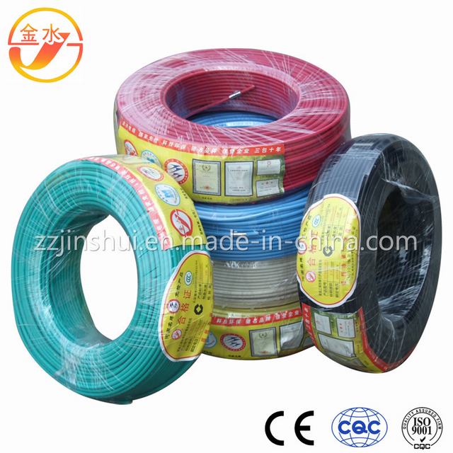  Cuivre/isolant en PVC de fils électriques/le fil de bâtiment 1,5 2,5 4 6 10 16