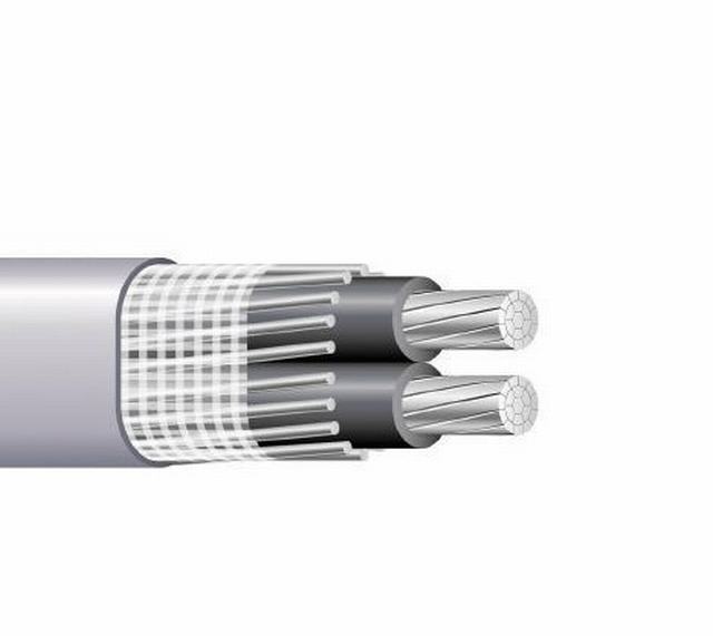  4 mm2 personnalisé 6mm2 et 16mm2 Câble concentriques échoués en aluminium