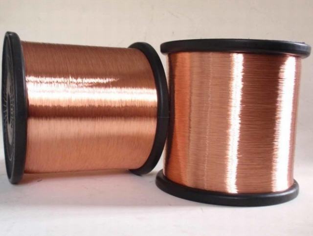  Fio de alumínio revestido de cobre esmaltados CCA para transformador
