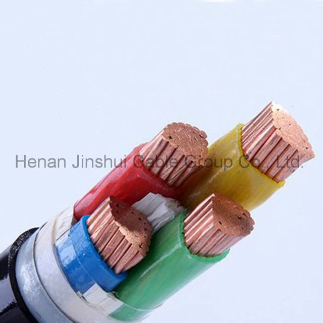 Low Voltage 4 Core Copper Conductor Steel Tape Armored Cable