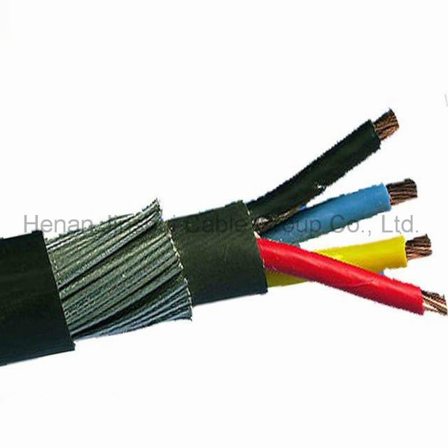 Low Voltage 4 Core Steel Wire Armored Power Cable