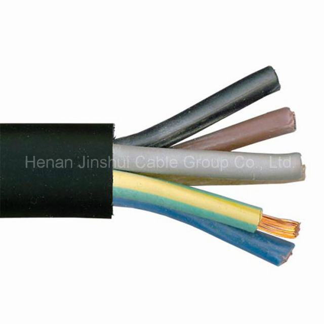  Низкое напряжение питания 5 Core медный проводник резиновой изоляцией кабель