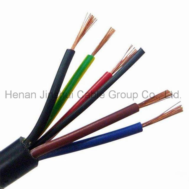  Низкое напряжение медь/PVC/PVC электрический кабель гибкой