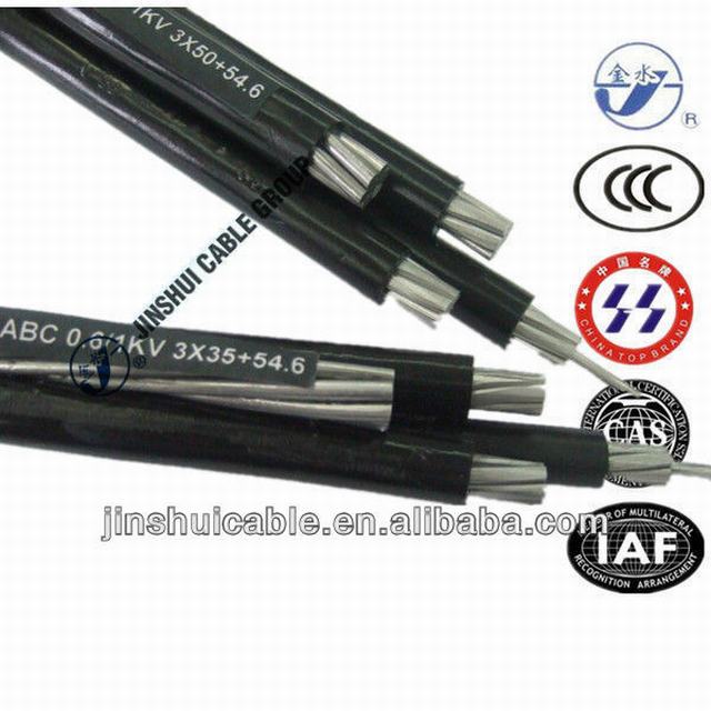 NFC 33-209 Low Voltage ABC Cable 3X35+54.6mm2