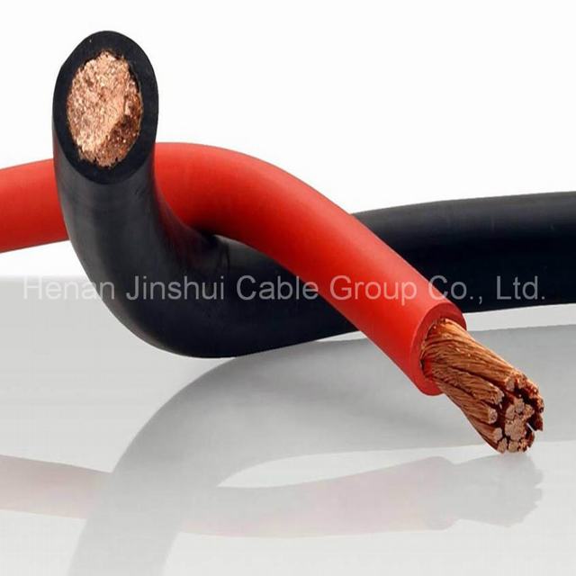  De cobre com isolamento de borracha 25mm2 Flexível do cabo de soldadura