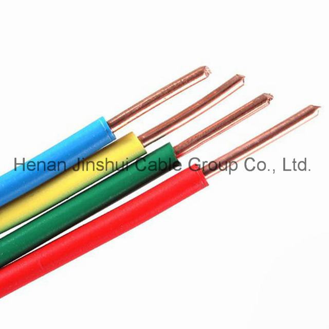  Núcleo único PVC cobre fios e cabos elétricos