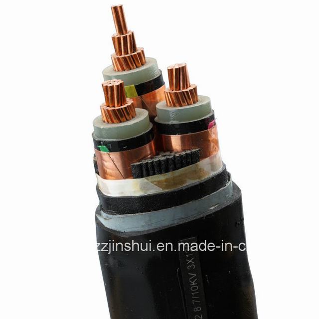  Изолированный XLPE стальной ленты бронированных кабель питания (10кв3-120)