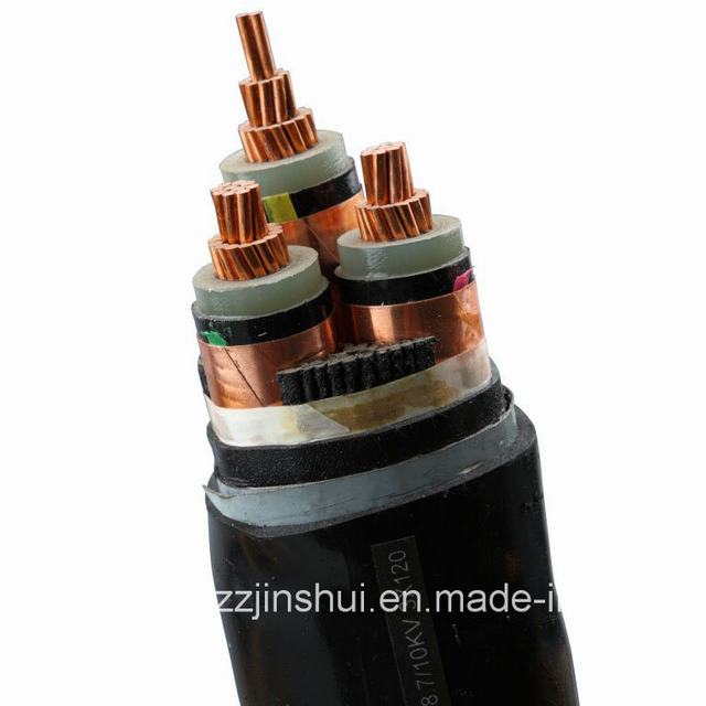  Изолированный XLPE стальной ленты бронированных кабель питания (10кв3-120) - 2