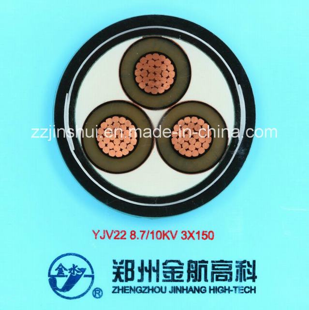  Fita de aço Isolados em XLPE cabo de alimentação blindados (10KV3-150)