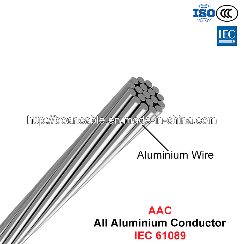  AAC Conductor, todos los conductores de aluminio (IEC 61089)