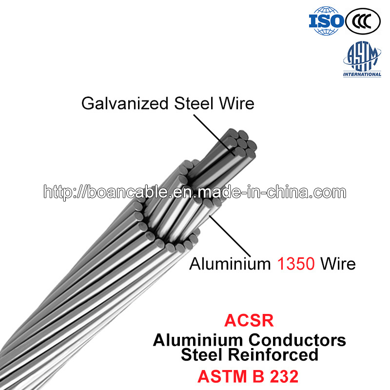  ACSR, los conductores de aluminio reforzado de acero ASTM B (232)