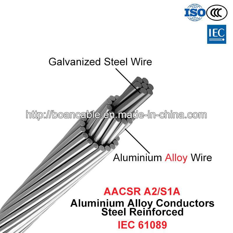  Aacsr, проводники из алюминиевого сплава стали усиленной (IEC 61089)