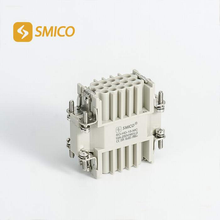 09210152601, 09210152701 Whole Set of HD-015 Top Entry 15 Pins Industrial Usage Connector Heavy Duty