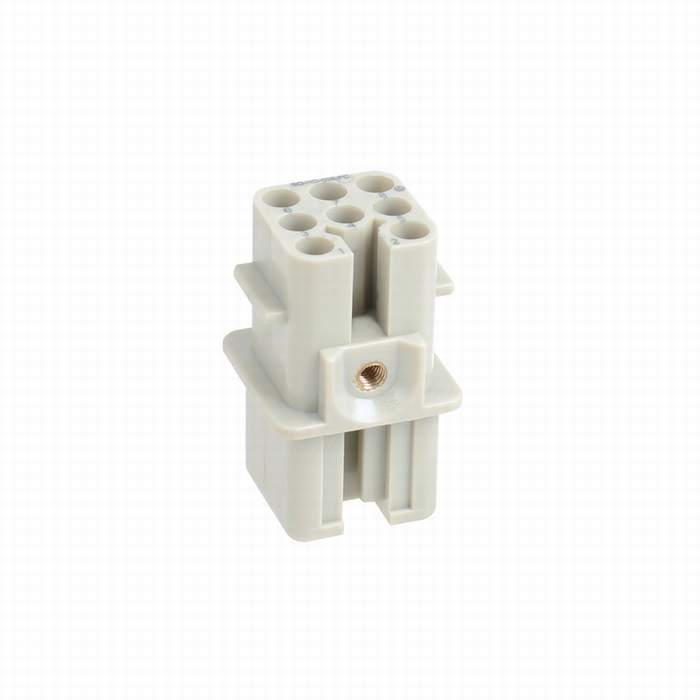 09360083101 8 Pin Heavy Duty Connector Power Electric Crimp Terminal Cable Connector Rectangular Connector Female Insert