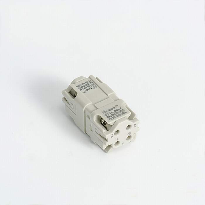 3pin 10A Ha Series Heavy Duty Connector for Construction Machinery