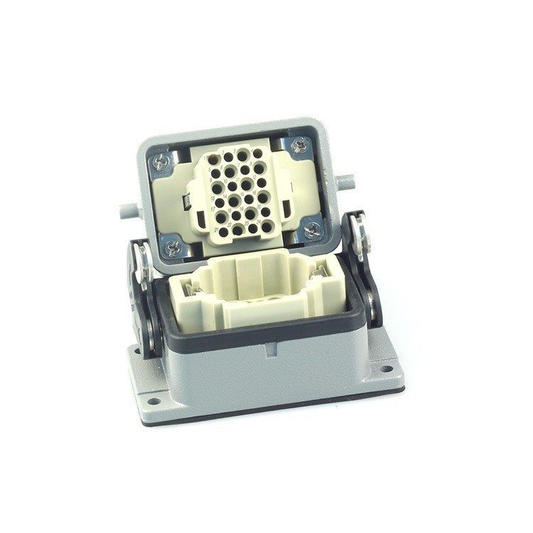  HDD-024-M, el HDD-024-F de cableado eléctrico conectores macho y hembra de sustitución de Harting, AMP el enchufe eléctrico 09160243001, 09160243101