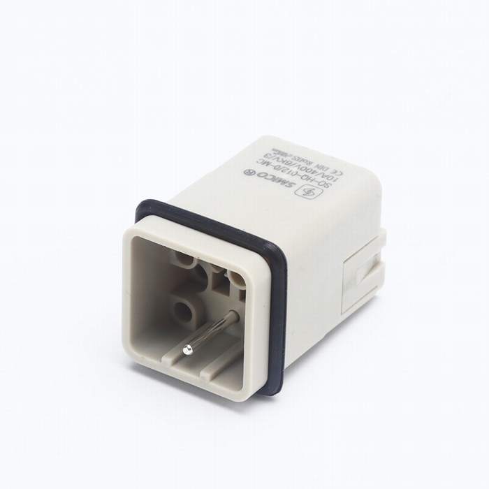 Harting Type Hq-012 Crimp Terminal 10A 5 Pins Male Female Automotive Wire Connector 09120123101 09120123001