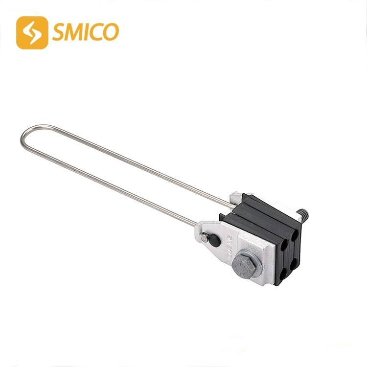 
                                 Sm158 Bajo voltaje de cuatro núcleos pinza de anclaje de la abrazadera de tensión/Cable/abrazadera para cable ADSS                            