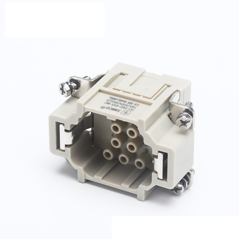  Série Smico Hee 10trous connecteurs robustes de pression à froid sans broches