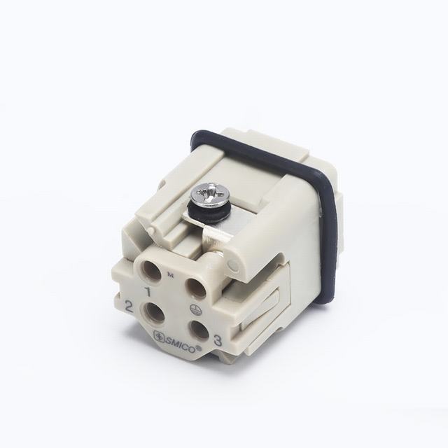 Smico So-Ha-003-M 3holes 3pins Male Insert Connector Heavy Duty Connector