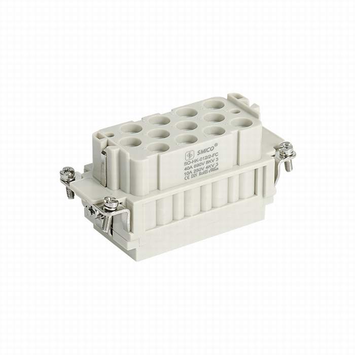 
                                 Así HK-012/2 Heavy Duty conector terminal de cable de conector impermeable Aoto Harting piezas 09320123101 09320123001                            
